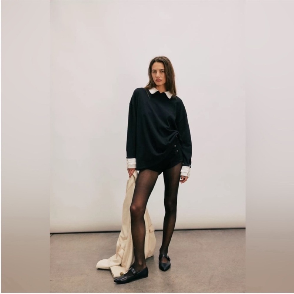 Free People Gianna Twofer in Black Combo